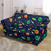 Galaxy Comet Alien Ufo Pattern Print Loveseat Cover-grizzshop