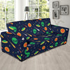 Galaxy Comet Alien Ufo Pattern Print Sofa Covers-grizzshop