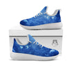 Galaxy Deep Space Nebula Universe Print White Athletic Shoes-grizzshop