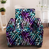 Galaxy Geometric Armchair Cover-grizzshop