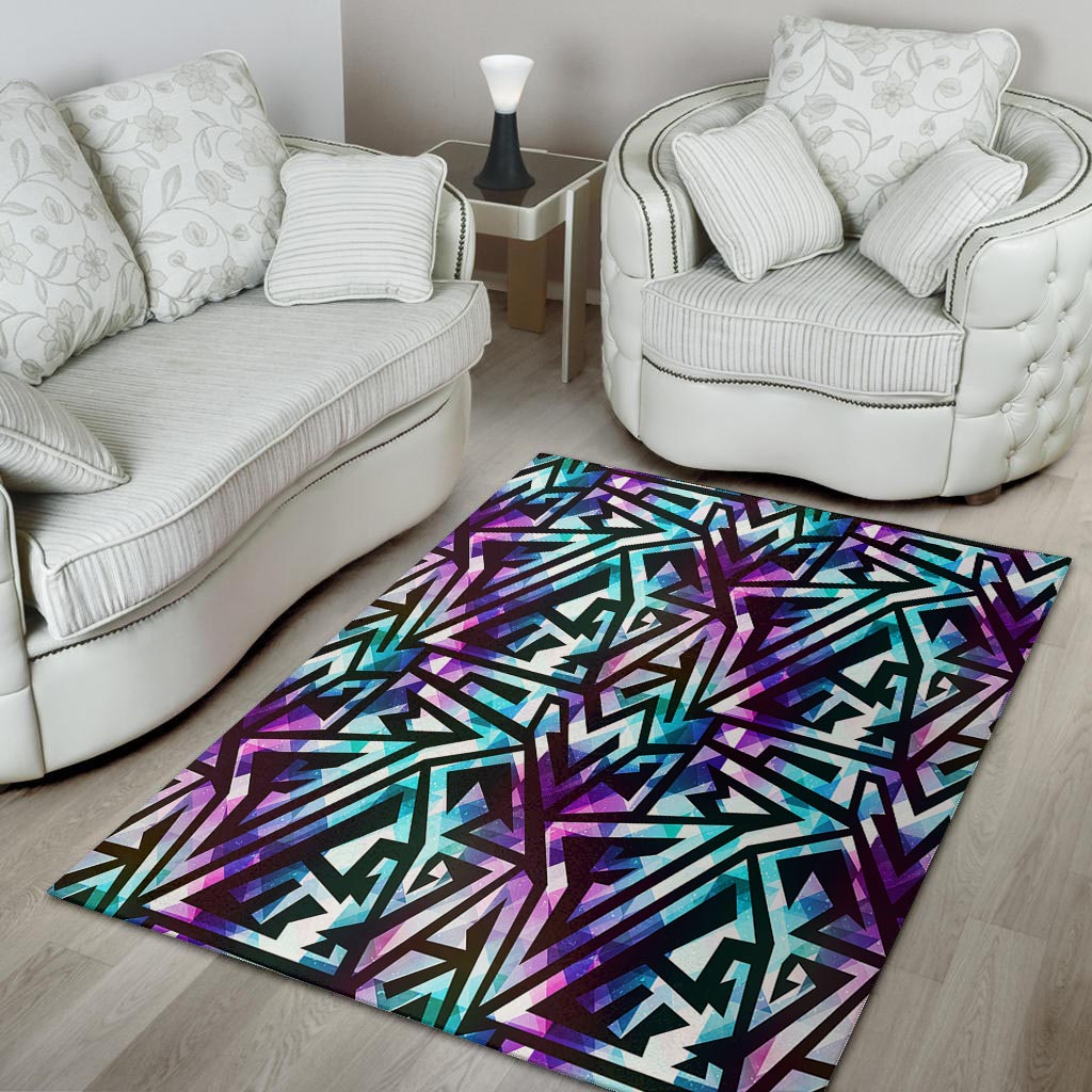 Galaxy Geometric Floor Mat-grizzshop