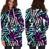 Galaxy Geometric Hoodie Dress-grizzshop