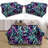 Galaxy Geometric Loveseat Cover-grizzshop