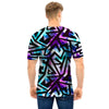 Galaxy Geometric Men T Shirt-grizzshop