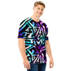 Galaxy Geometric Men T Shirt-grizzshop