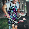 Galaxy Geometric Men's Apron-grizzshop