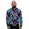 Galaxy Geometric Men's Bomber Jacket-grizzshop