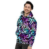 Galaxy Geometric Men's Hoodie-grizzshop