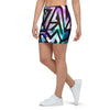 Galaxy Geometric Mini Skirt-grizzshop