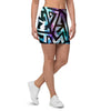 Galaxy Geometric Mini Skirt-grizzshop