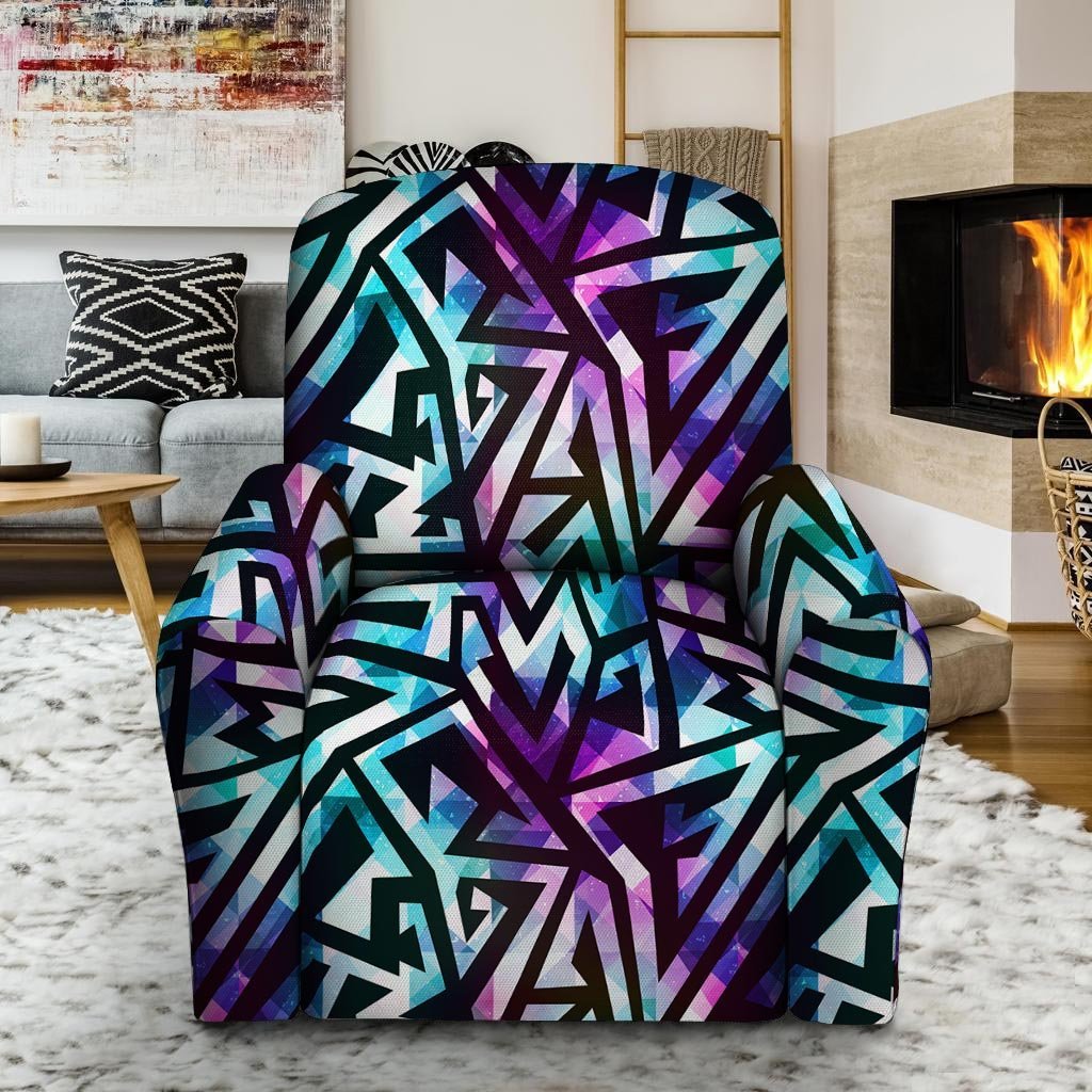 Galaxy Geometric Recliner Cover-grizzshop