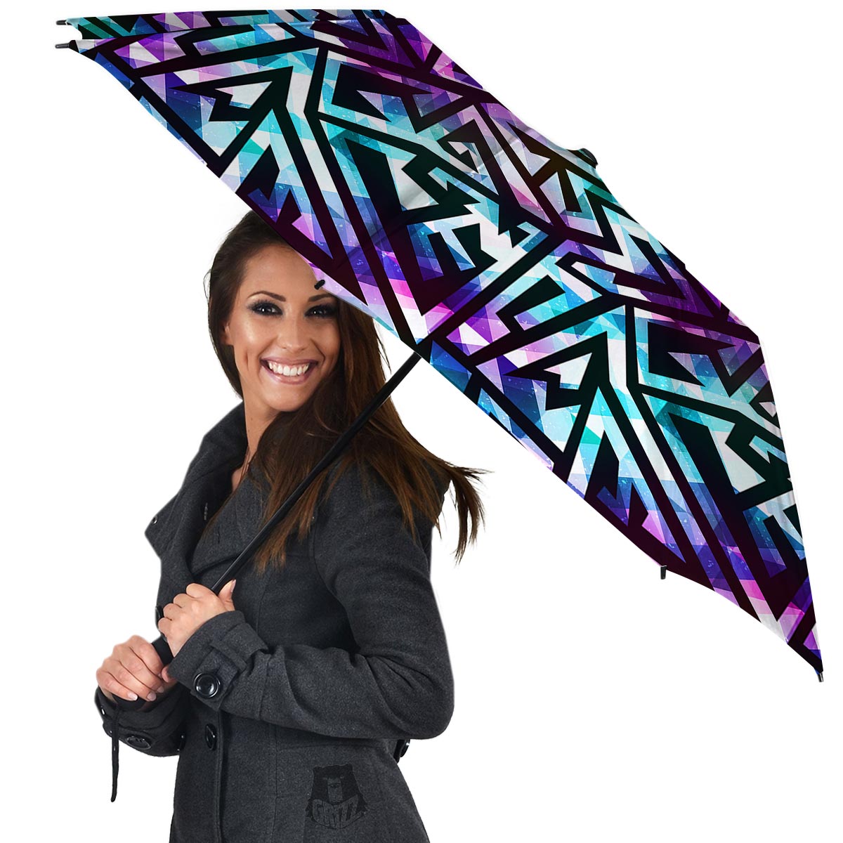 Galaxy Geometric Umbrella-grizzshop