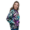 Galaxy Geometric Women's Hoodie-grizzshop