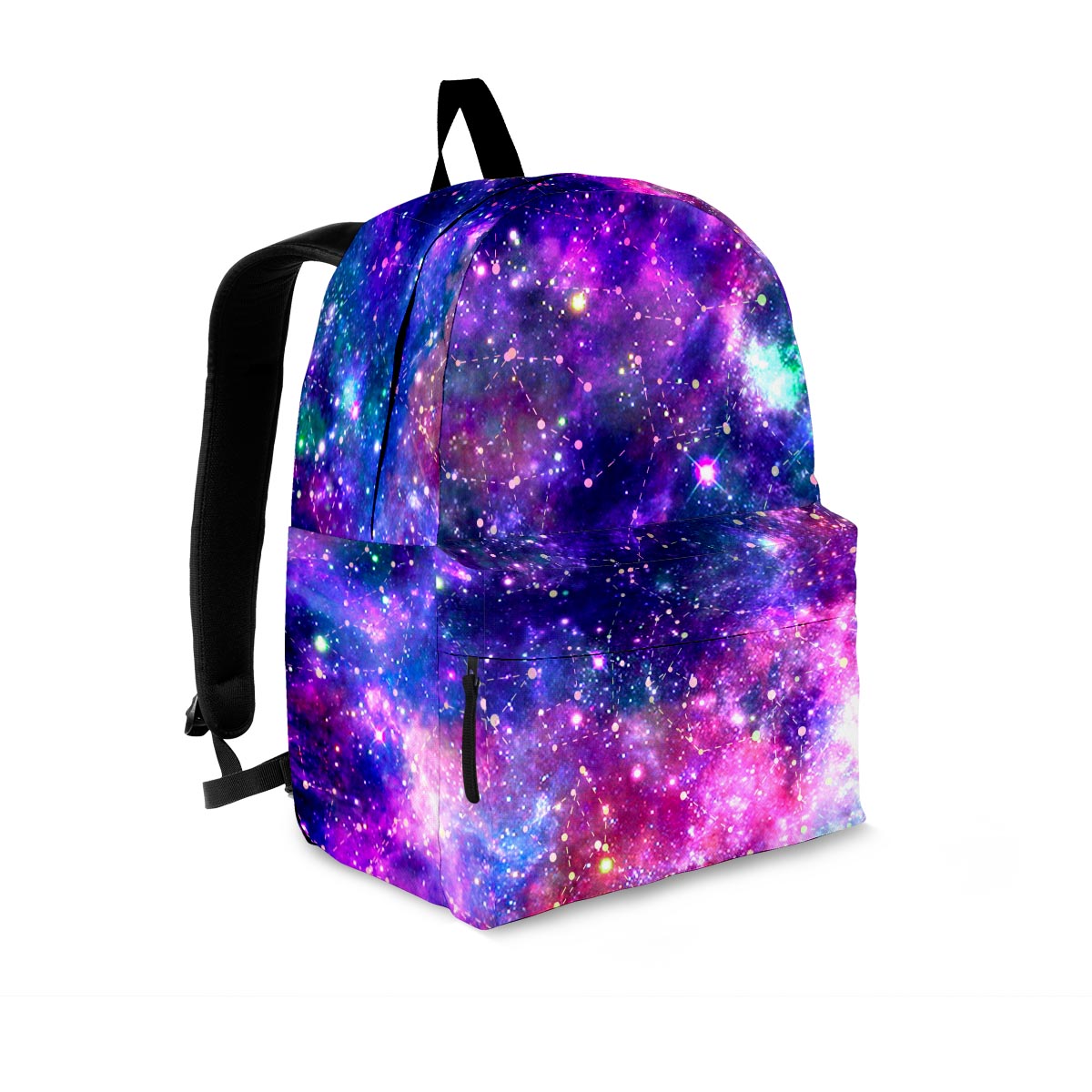 Galaxy Night Print Backpack-grizzshop