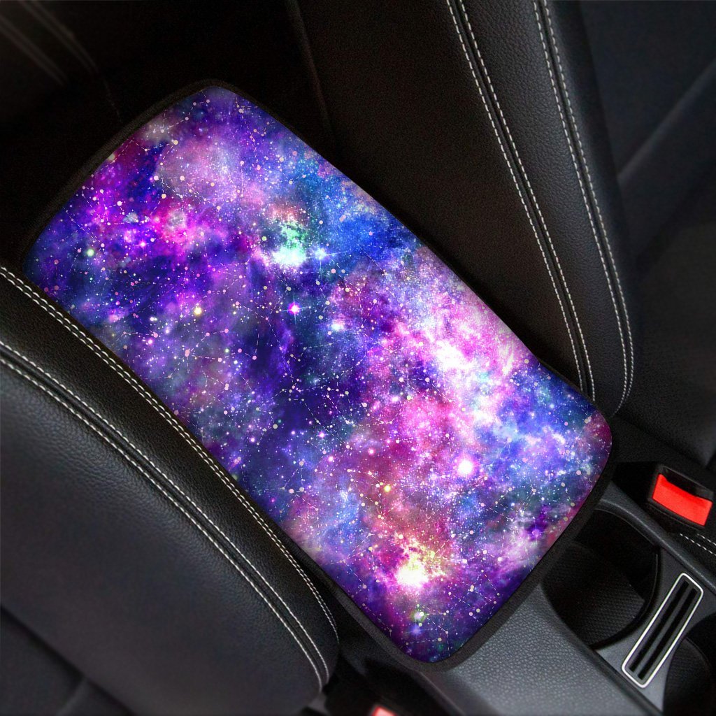 Galaxy Night Print Car Console Cover-grizzshop