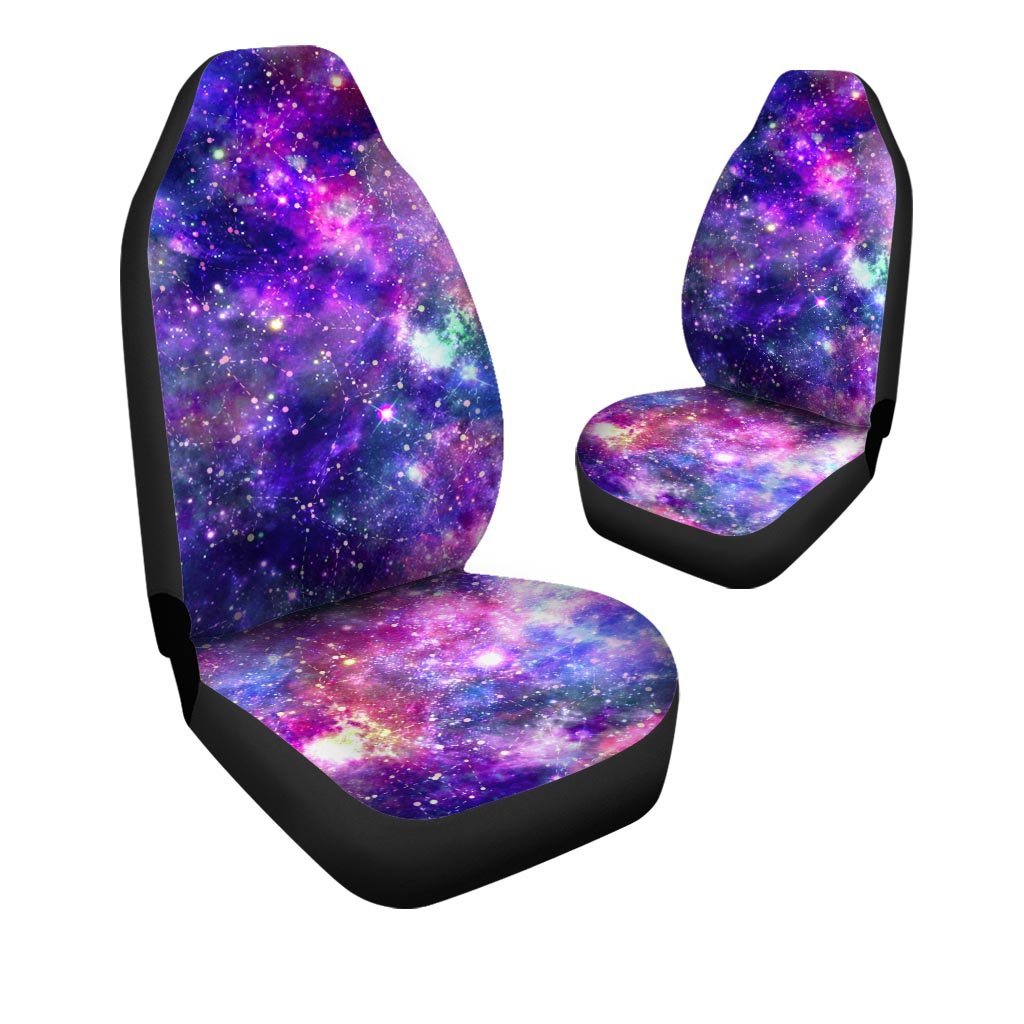 Galaxy Night Print Car Seat Covers-grizzshop