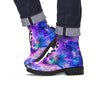 Galaxy Night Print Men's Boots-grizzshop