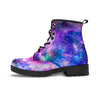 Galaxy Night Print Men's Boots-grizzshop