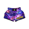 Galaxy Night Print Muay Thai Boxing Shorts-grizzshop