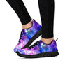 Galaxy Night Print Women's Sneakers-grizzshop