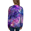 Galaxy Night Print Women's Sweatshirt-grizzshop