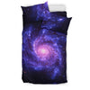 Load image into Gallery viewer, Galaxy Purple Milky Way Space Print Duvet Cover Bedding Set-grizzshop