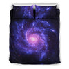 Galaxy Purple Milky Way Space Print Duvet Cover Bedding Set-grizzshop