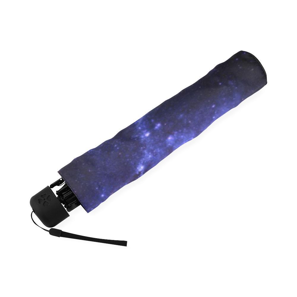 Galaxy Purple Milky Way Space Print Foldable Umbrella-grizzshop