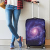 Galaxy Purple Milky Way Space Print Luggage Cover Protector-grizzshop