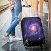 Galaxy Purple Milky Way Space Print Luggage Cover Protector-grizzshop