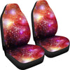 Load image into Gallery viewer, Galaxy Red Stardust Space Print Universal Fit Car Seat Cover-grizzshop