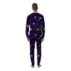 Galaxy Space Abstract Cartoon Print Men's Pajamas-grizzshop