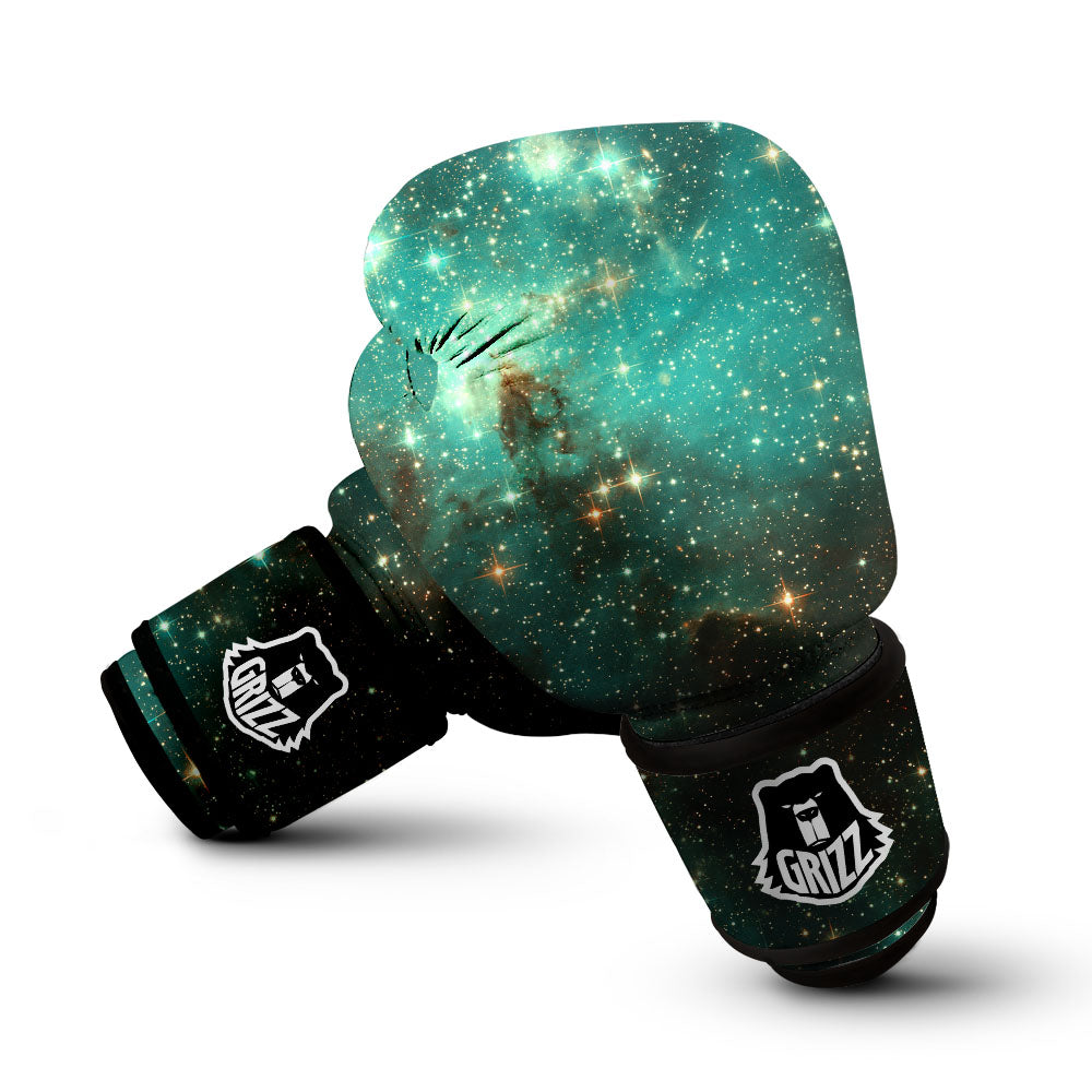 Galaxy Space Abstract Cloud Nebula Print Boxing Gloves-grizzshop