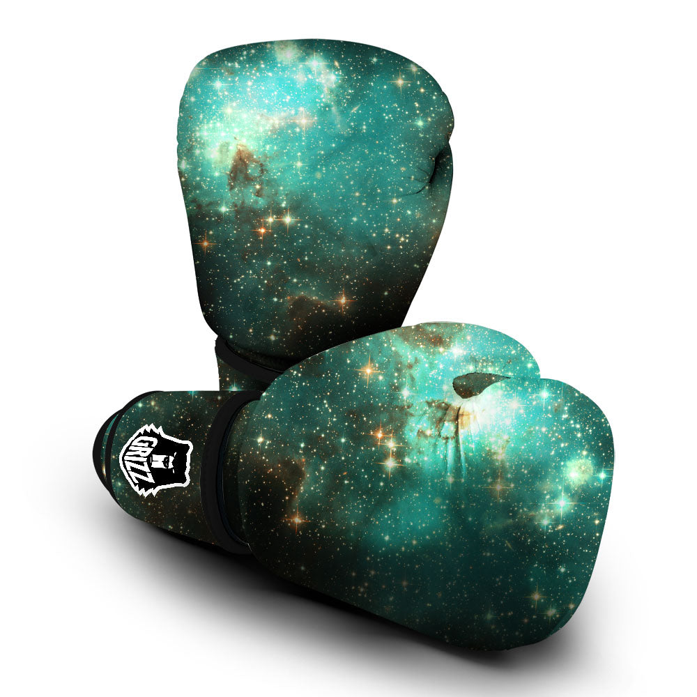 Galaxy Space Abstract Cloud Nebula Print Boxing Gloves-grizzshop