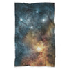 Galaxy Space Blue Stardust Print Throw Blanket-grizzshop