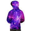 Galaxy Space Dark Purple Universe Print Men's Hoodie-grizzshop