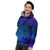 Galaxy Space Men's Hoodie-grizzshop