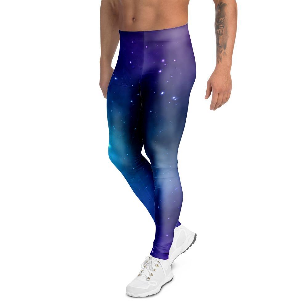 Galaxy Space Men's Leggings-grizzshop