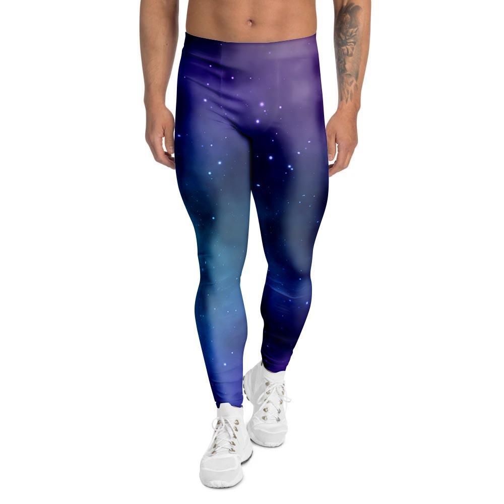 Galaxy Space Men's Leggings-grizzshop