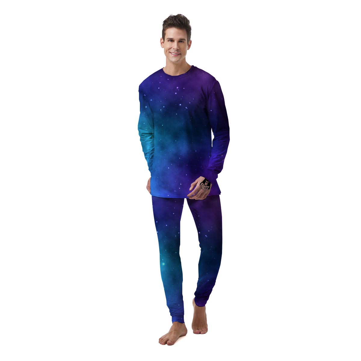 Galaxy Space Men's Pajamas-grizzshop