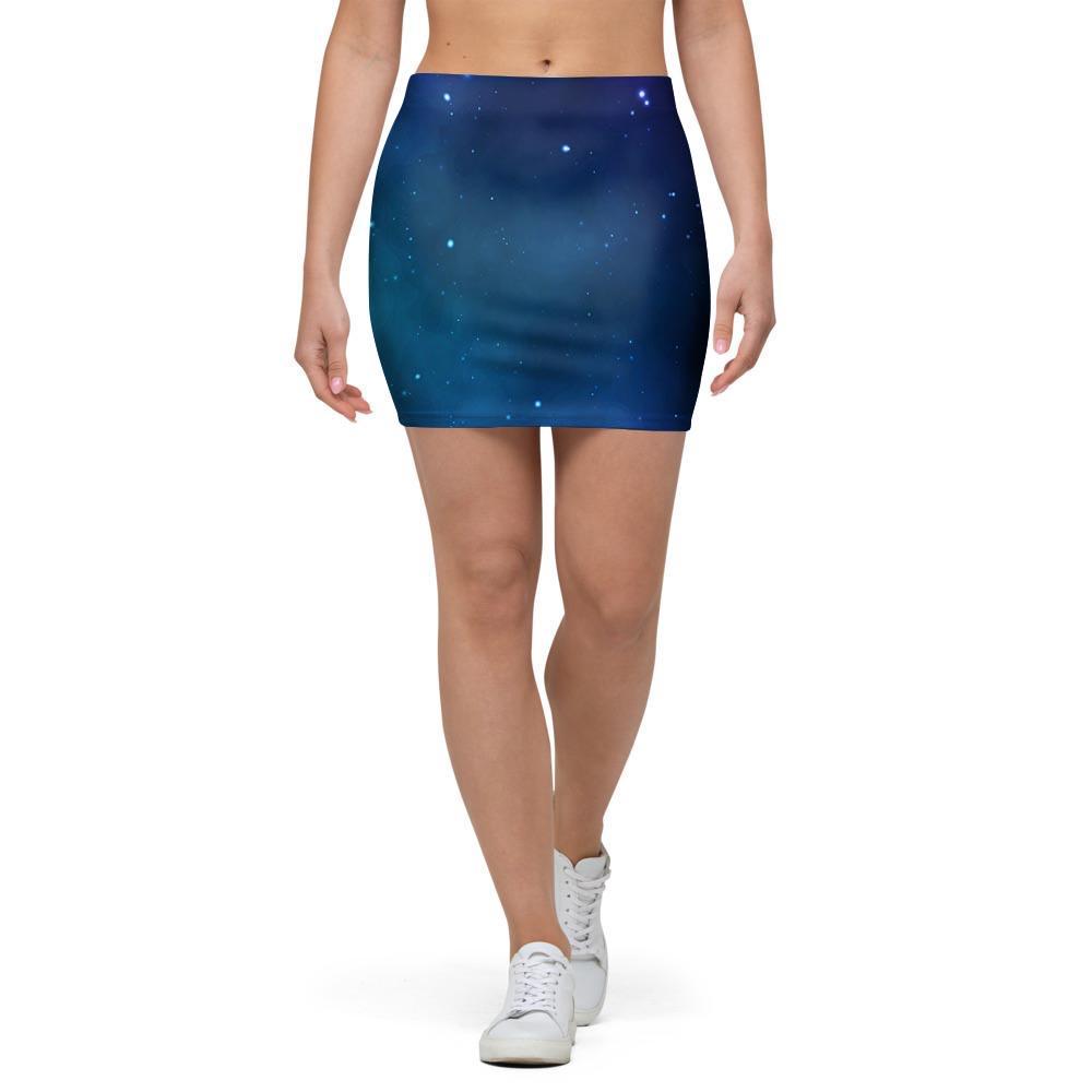 Galaxy Space Mini Skirt-grizzshop