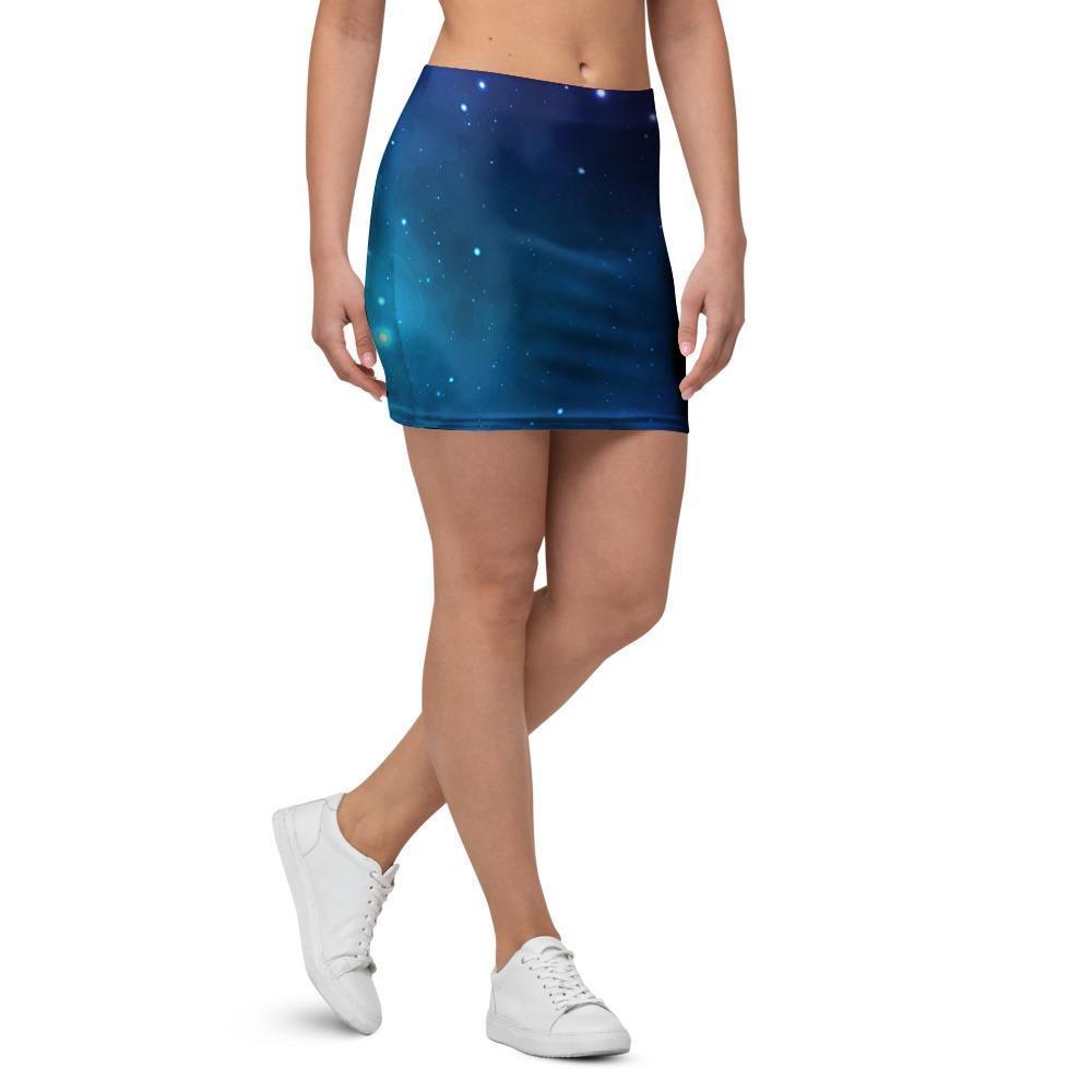 Galaxy Space Mini Skirt-grizzshop