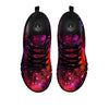 Galaxy Space Purple Dark Print Black Sneaker-grizzshop