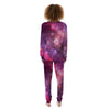 Galaxy Space Purple Starfield Print Women's Pajamas-grizzshop