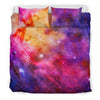 Galaxy Space Stardust Print Duvet Cover Bedding Set-grizzshop