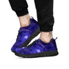 Galaxy Space Starfield Nebula Print Black Sneaker-grizzshop