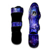 Galaxy Space Starfield Nebula Print Muay Thai Shin Guards-grizzshop