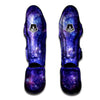 Galaxy Space Starfield Nebula Print Muay Thai Shin Guards-grizzshop