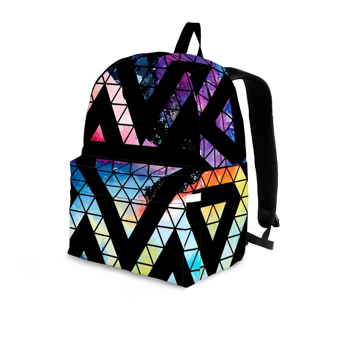 Galaxy Space Triangle Backpack-grizzshop