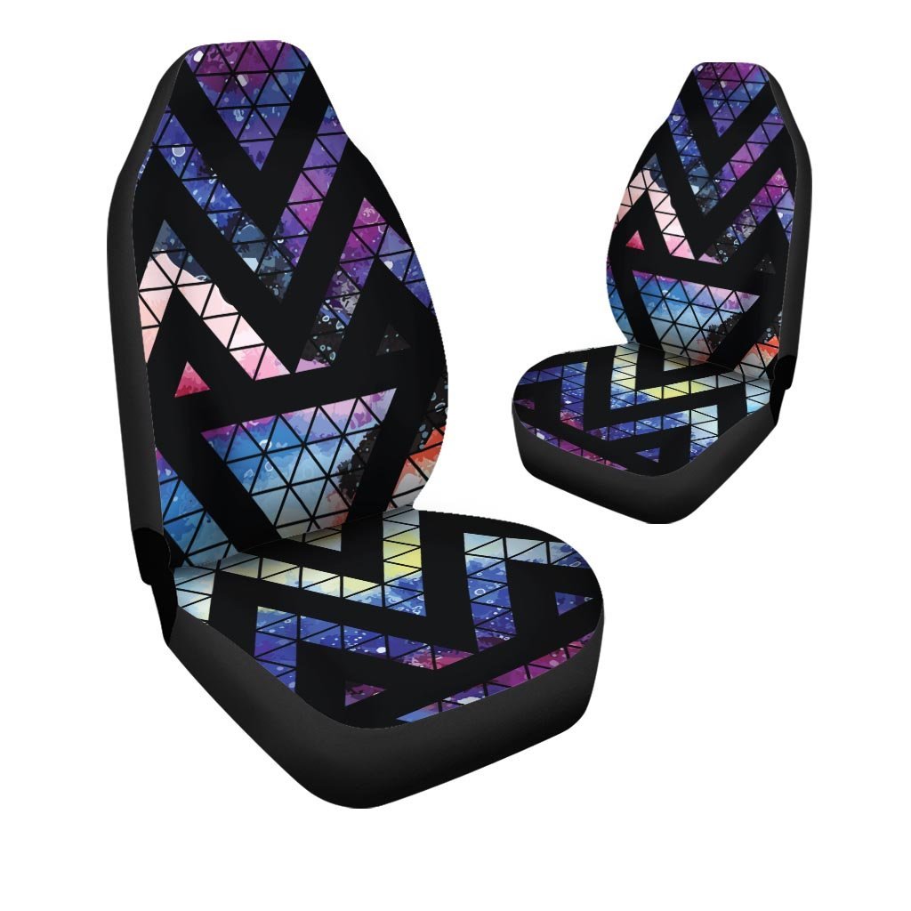 Galaxy Space Triangle Car Seat Covers-grizzshop